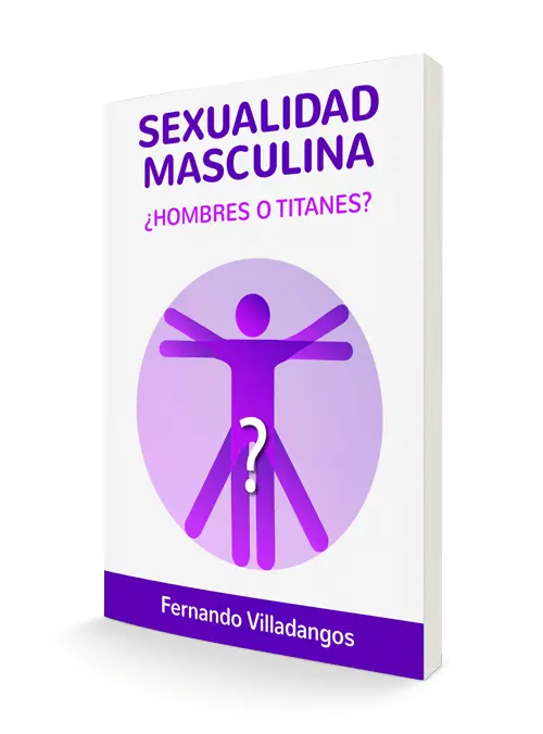 Portada del libro "Sexualidad masculina ¿hombres o titanes?", de Fernando Villadangos